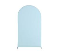 Copertura Per Fondale Ad Arco, Copertura Per Fondale Superiore Rotonda Copertura, Cupola Arco Sfondo Staffa Copre, Sfondo Ad Arco Su 2 Lati (220x120cm,Blu)