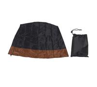 Copertura per fontana da giardino Copertura protettiva per vasca per uccelli resistente all'acqua rivestita in argento 420D per la statua della fontana del patio all'aperto