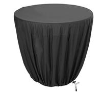 Copertura per Fontana da Giardino|Coperture per Fontana per l'Inverno Tessuto Oxford 210D Impermeabile Copertura per Vasca per Uccelli con Coulisse Antivento Resistente ai Raggi UV Protezione per Sta