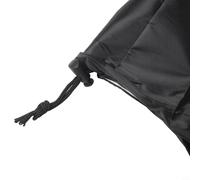 Copertura per fontana da giardino resistente, materiale impermeabile per vasche per uccelli da esterno, design avanzato con prese d'aria in rete per una maggiore durata e ventilazione (nero, 89 x 61