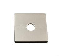 Copertura per fori in filo metallico, quadrata, decorativa per pareti, migliora l'aspetto della tua casa (oro)