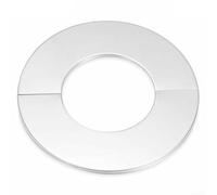 Copertura per fori per tubi in acciaio inossidabile, piastra da parete per doccia, lavello, radiatore, bocchetta per tubo del gas e valvola angolare, copertura decorativa per tubo dell'acqua per la