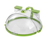 Copertura per forno a microonde con vaporizzatore d'acqua Copertura per microonde per cibo con manico e sfiato Coperchio trasparente per microonde per cucina Nuova casa Regali di inaugurazione della