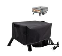 Copertura per Forno per Pizza Compatibile con Cozze 90347 Forno per Pizza a Gas da 17", Borsa da Trasporto per Forno per Pizza Impermeabile e Antipolvere in Tessuto Oxford 420D (L: 62*62*28cm)