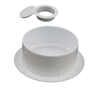 Copertura per foro AC in plastica Decorativa Decorativa Materiale PP Coperchio sfogo per la parete dura duratura durevole Coperchio foro di aria condizionata bianco Type110