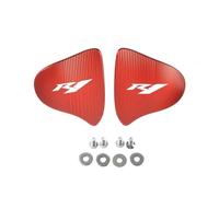Copertura per foro specchietto moto Per YZF-R1 YZF-R1M YZF R1 R1M 2020-2025 Copertura Decorativa Per Foro Specchio Base Specchietto Retrovisore Eliminatori Cappuccio(Red R1)