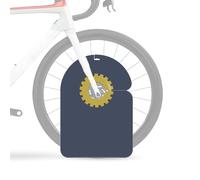 Copertura per freni a disco per bicicletta - struttura protettiva 'olio, robusto design di protezione del parabrezza, affidabili per biciclette | Pacchetto di copertura per lavaggio per