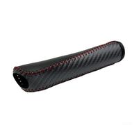 Copertura per freno a mano per la maggior parte dei veicoli, realizzata in microfibra PU con texture sottile per una maggiore interazione con l'operatore e armonia interna (nero+nero+rosso)