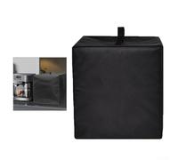 Copertura per friggitrice ad aria per Plus & AF101, resistente al calore, in tessuto Oxford 420D/600D, custodia protettiva per polvere e umidità, con manico, nero (600D, 26 x 35 x 30 cm)