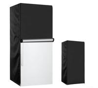 Copertura per frigorifero, 170 cm, con tasche laterali | Due tasche laterali, porta telecomando, organizer per attrezzi, altezza 170 cm, utilità garage cucina