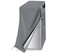 Copertura per frigorifero da esterno realizzata in resistente tessuto Oxford 210D, materiale impermeabile con ventilazione e accesso con cerniera per protezione tutto l'anno