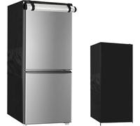 Copertura per frigorifero realizzata in tessuto Oxford 210D protegge da pioggia e sporco tutto l'anno (51 x 51 x 117 cm)