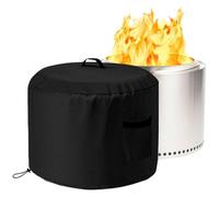 Copertura per fuoco, copertura protettiva impermeabile per piano cottura, in tessuto Oxford resistente alle intemperie, per barbecue pioggia e polvere