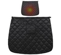 Copertura per gambe per scooter | Grembiule per gambe extra spesso, impermeabile e antivento | protezione per gambe per moto invernali con tasca | coperta da equitazione impermeabile a prova di