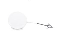 Copertura Per Gancio Di Traino Paraurti Per Opel Per Insignia 2014-2017 | Coprigancio Traino Ricambi Auto Per Rimorchio Per Paraurti Posteriore OTBEHUWJ(Bianca)