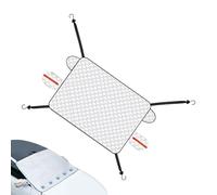 Copertura Per Ghiaccio Neve Del Parabrezza Con Bordi Magnetici | Protettore Frost Shade Sun Shade A 3 Strati | Copertura Di Neve Per Parabrezza Auto | Facile Utilizzo | Robusto | 145x110cm | Per La Co