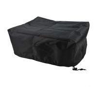 Copertura per giradischi in tessuto Oxford impermeabile e antipolvere, riflettente ai raggi UV, design traspirante per prevenire danni da calore, adatta per la protezione del giradischi