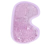 Copertura per gli Occhi di Raffreddamento, Impacco Freddo Rilassante Copertura Morbida per gli Occhi Freddi Riutilizzabile per l'uso Quotidiano (Viola scuro)