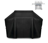 Copertura per griglia 61665 per griglia Napoleon Prestige PRO 665, 600D, resistente, in PU, impermeabile, con protezione UV, chiusura in velcro, cinghie regolabili con fibbia