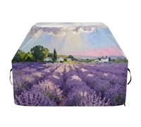 Copertura per griglia della Provenza, impermeabile, resistente, resistente allo sbiadimento e ai raggi UV, con coulisse regolabile per polvere e vento