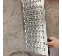 Copertura per griglia di scarico in acciaio inox, resistente, per cucina, cortile, giardino, centro commerciale, 58 x 30 x 2,5 cm, durevole, resistente alla ruggine, facile da installare
