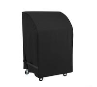 Copertura per griglia impermeabile, resistente ai raggi UV per Weber per Char Broil, resistente, per esterni, barbecue, per tutte le stagioni (nero 210D)