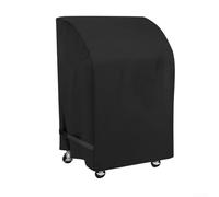 Copertura per griglia in tessuto Oxford, piccola copertura per barbecue, impermeabile, protegge da pioggia, neve, polvere + due manici + corda inferiore (76 x 66 x 110 cm)