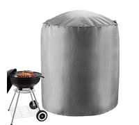 Copertura per griglia per barbecue, copertura per barbecue e bruciatore, protezione impermeabile, copertura per barbecue ad alte prestazioni, copertura per barbecue in poliestere rivestito in argento