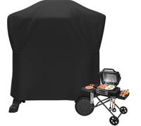 Copertura per griglia per Ninja serie OG701 Grill sul carrello, copertura impermeabile per barbecue Ninja su supporto portatile resistente alle intemperie