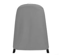 Copertura per griglia per NjXSKUNSTAND, adatta per Woodfire per modelli OG700, OG800, OG900, OO100, design antivento sicuro con funzione di facile impugnatura (grigio)