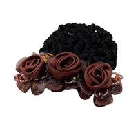 Copertura per i capelli, coperture portacapelli piccoli fiori, titolare per capelli donne con fiori, accessori per capelli Barrette per le donne impiegati banca