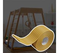 copertura per il palo da basket Lunghezza 200 Cm Imbottitura Autoadesiva In Spugna Per Palo, Imbottitura Per Palo Di Sicurezza Per Esterni, Imbottitura Flessibile Per(Wood color,Pack of 2- W 8cm)