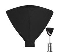 Copertura per il riscaldamento esterno impermeabile - Copertura superiore con chiusura lampo per riscaldamento, protezione del radiatore da terrazza, protezione per mobili da giardino per l'inverno