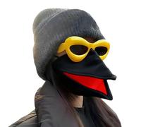 Copertura Per Il Viso Con Becco Di - Copricapo Fatto A Mano Con Occhiali Da Sole, Maschera Per Costume Di Carnevale, Copricapo Di Animali Con Occhiali Da Sole | Set Di Copertine Per Viso Parla