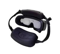 Copertura per il viso + copertura protettiva + cuscinetto di protezione anteriore + protezione posteriore per il cervello per DJI AVATA 2 OCCHIALI 3, set di protezione antipolvere per occhiali DJI 3/2
