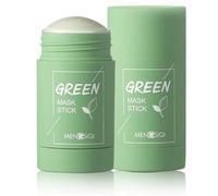 Copertura per il viso in stick di argilla purificante all'argilla verde Pulizia profonda idratante per il viso Rimozione dei punti neri Copertura per al tè verde