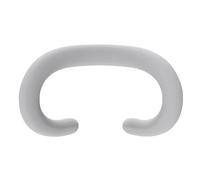 Copertura per il viso per cuffie da gioco a prova di luce perdite cuffie da gioco Cuscino Protezione blocco della luce Copertura traspirante Bianco