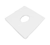 Copertura per il Viso Usa e Getta con Progettazione di Fori Traspiranti, Tessuto Non Tessuto per Letti Massaggio, Spa e Saloni di Bellezza - 100 Pezzi, Bianco (WHITE)