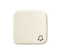 COPERTURA PER INTERRUTTORE A BILANCIERE BUSCH-JAEGER 2520 KI-212, Busch-Jaeger, Crema