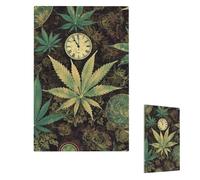 Copertura per interruttore della luce A Puff in Time Weed Placca da parete 1 gang copri interruttore decorativo copertura presa elettrica piastra frontale per bagno cucina decorazione piatti da parete