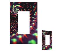 Copertura per interruttore della luce Fantasy Sci-Fi Vertigini Piastra da parete 1 Gang Switch Cover decorativa Presa elettrica Frontale per Bagno Cucina Decor Piastre da parete 12,7 x 7,6 cm