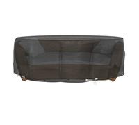 Copertura per isola lounge con 8 occhielli, diametro 188 x 50 cm, impermeabile e resistente ai raggi UV, in polietilene resistente alle intemperie, copertura protettiva per mobili da giardino
