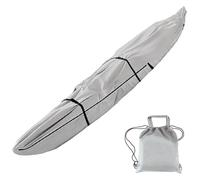 Copertura per kayak e canoa, Kayak Canoe Paddle Board Fishing Boat Storage Cover Multicolor Multiple Sizes(Grey,13ft)