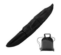 Copertura per kayak e canoa, Kayak Canoe Paddle Board Fishing Boat Storage Cover Multicolor Multiple Sizes(Black,10ft)