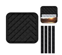 Copertura per la Finestra della Porta RV,Barriera Solare Pieghevole - Protezione per la Privacy della Porta RV | Per Ingresso Esterno Campeggio Viaggio Parabrezza Protezione Raggi UV Della