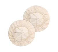 Copertura per la lievitazione del pane, 2 pezzi, fodera elastica e riutilizzabile, in cotone, per la conservazione della fermentazione del pane, per casa, cucina, cottura e fermentazione