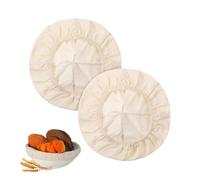 Copertura per la lievitazione del pane, fodera elastica in cotone, copertura per cestino per impasto, coperture riutilizzabili per la lievitazione del pane, da forno per la conservazione