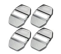 Copertura Per La Serratura a Porta 'Auto, Set di 4 Piastre di Sicurezza in Acciaio ad Autoadesive Antimanomissione, Protezione Serratura Porta, per Veicoli Fuoristrada Principianti e Automobili Estern