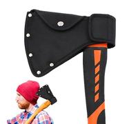 Copertura per la testa 'ascia - Protezione per la lama 'accetta da esterno in nylon ispessito | universale per ascia appesa alla vita | Protezione per attrezzi da campeggio con fibbia i