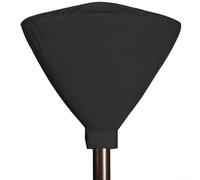 Copertura per la testa del riscaldatore del patio con comoda chiusura a cerniera e borsa per la conservazione per uso antipolvere e resistente ai raggi UV (600D: 86 x 65 cm)